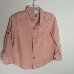 Janie and Jack boys size 2at button down shirt EUC